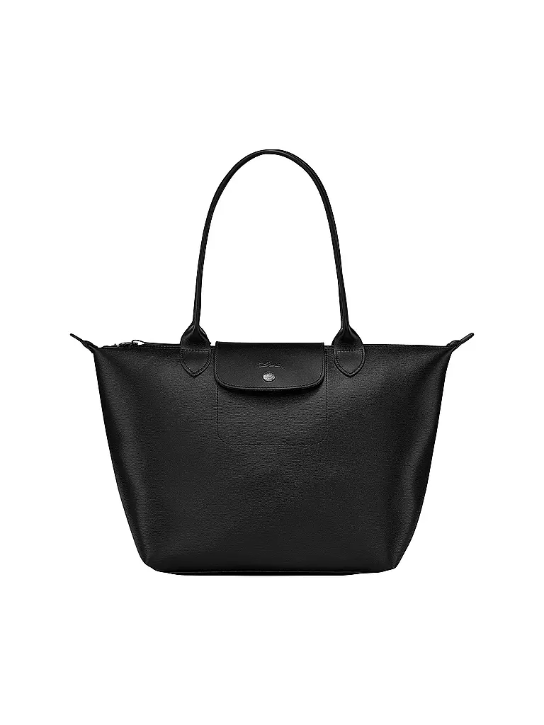 Longchamp le discount pliage umhängetasche schwarz